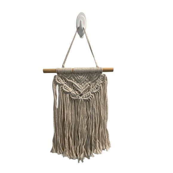 Boho Macramé Wall Hanging‎ Set - Boho Decor Set of 2 - Picture 2 of 3